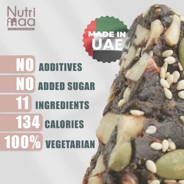NutriMaa Gourmet Healthy Snack Bars – No Additives