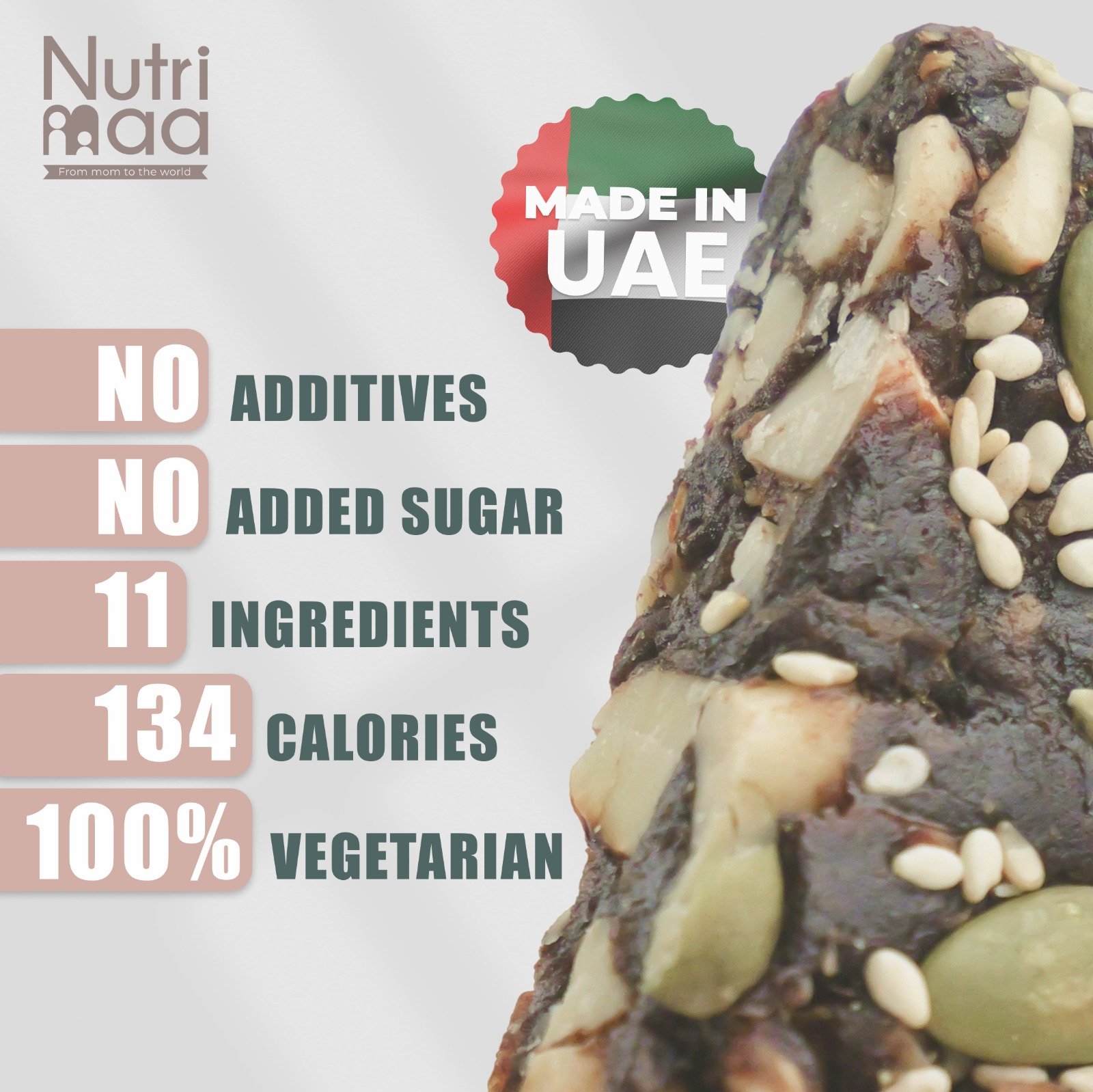 NutriMaa Gourmet Healthy Snack Bars – No Additives